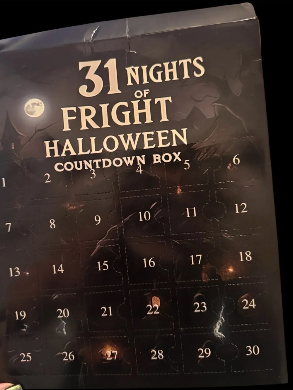 31 Nights of Fright Halloween Countdown Calendar 31 Mini Figures New